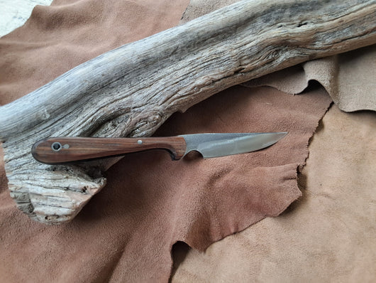 25-57 - Stabilized Koa Narrow Drop Point Utility