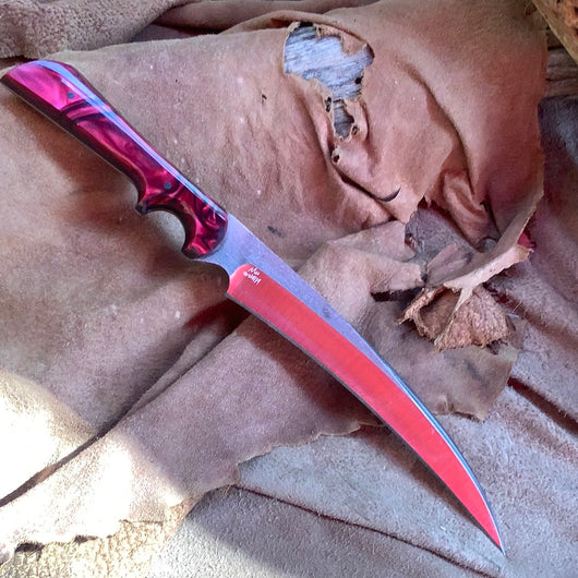 139-22 True Blood Kirinite with Black Paper Micarta