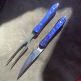 109-21 Midnight Blue Kirinite eating set