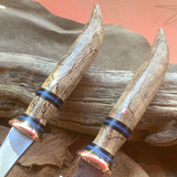 133/134-21 Stabilized Spalted Maple Carving Set