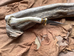 24-73 - Reindeer Crown Narrow Drop Point Utility