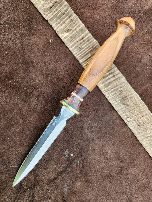 26-42 - Jatoba Wood Long Bodice Dagger