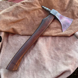 AW001 - Damascus Rose Axe