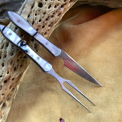 24-112 Oyster Kirinite Eating Set