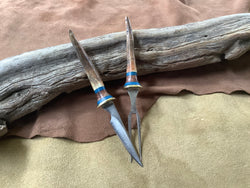 25-36 - Deer Antler Tips Eating Set