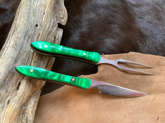 25-78 - Emerald Kirinite Eating Set