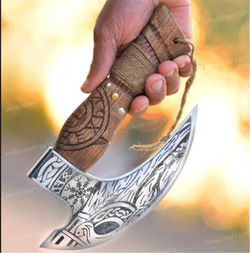 AW009 - Small Bearded Punch Axe