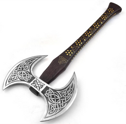 AW018 - Double Headed w/ Wenge Axe