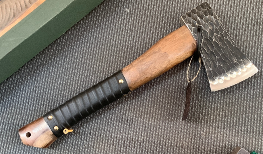 AW026 - Faceted Wood Axe