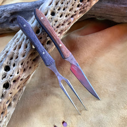 24-111 Mahogany Purple_Grey_Black Eating Set