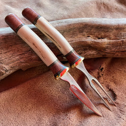 23-137 Antler Segment Eating Set