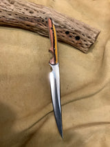 25-168 - Stabilized Orange Mango with Orange Resin Narrow Carver