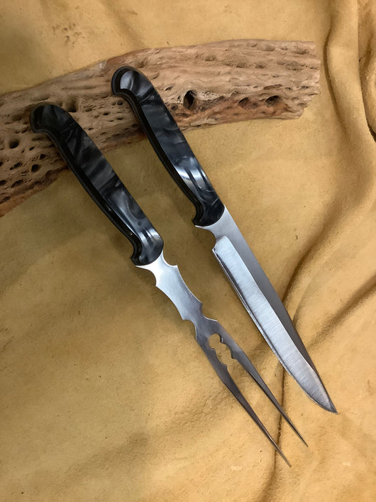 25-163/164 - Midnight Kirinite Carving Set