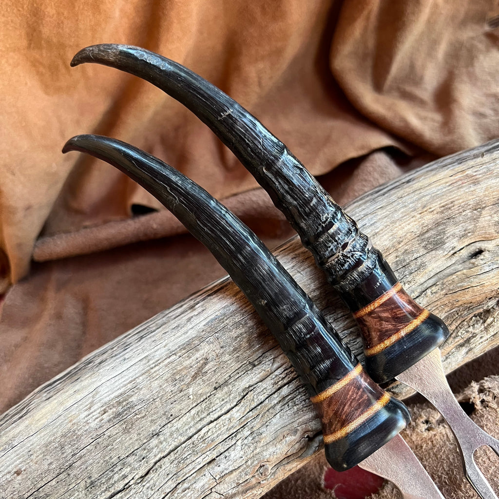 24-144 - Female Springbok Eating Set – McPherson Knives