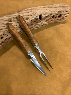 25-158 - Tigerwood Eating Set