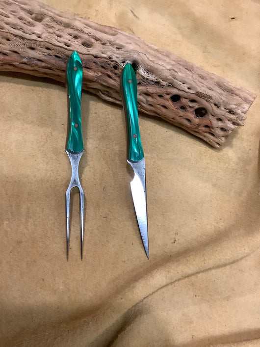 25-161 - Emerald Kirinite Eating Set