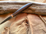 24-10 Brown Paper Micarta with 2 White Lines Pairing