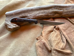 24-31 Stabilized Blue Dyed Maple Burl Narrow Carver