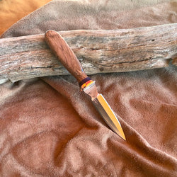 23-37 Stabilized Brown Dyed Mango Purple G10