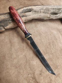 25-120 Stabilized Red & Yellow Karelian Burl