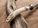 25-118 Snake Carved Antler