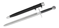 S025 - Hand-and-a-Half Sword - Black Handle