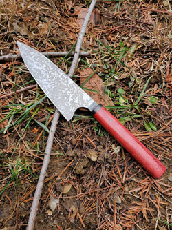 NHB026 - Red Stabilized Oak Micro Chef