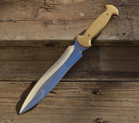 2-15 Antique Micarta Dagger