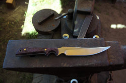 42-16 Purple Maple Burl long utility