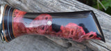 163-16 Red Buckeye Burl w/ Resin Persian style
