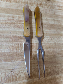 28-20 Rams horn eating set