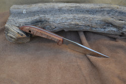 168-19 Orange mango wood, Narrow drop point utility