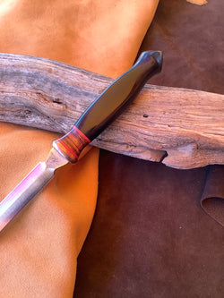 51-22 Water Buffalo, Cocobolo, Long Bodice Dagger