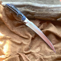 121-21 Stabilized Blue Dyed Maple Burl Talon