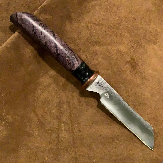 163-22 Stabilized Purple Dyed Spalted Maple