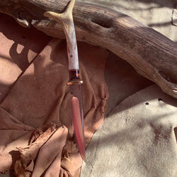 151-21 Deer Antler Y Narrow Drop Point