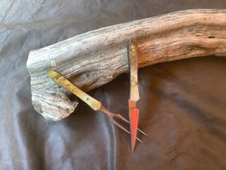 22-22 Rams Horn eating set