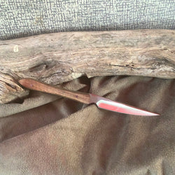 80-21 Stabilized Koa, Long Eating Knife